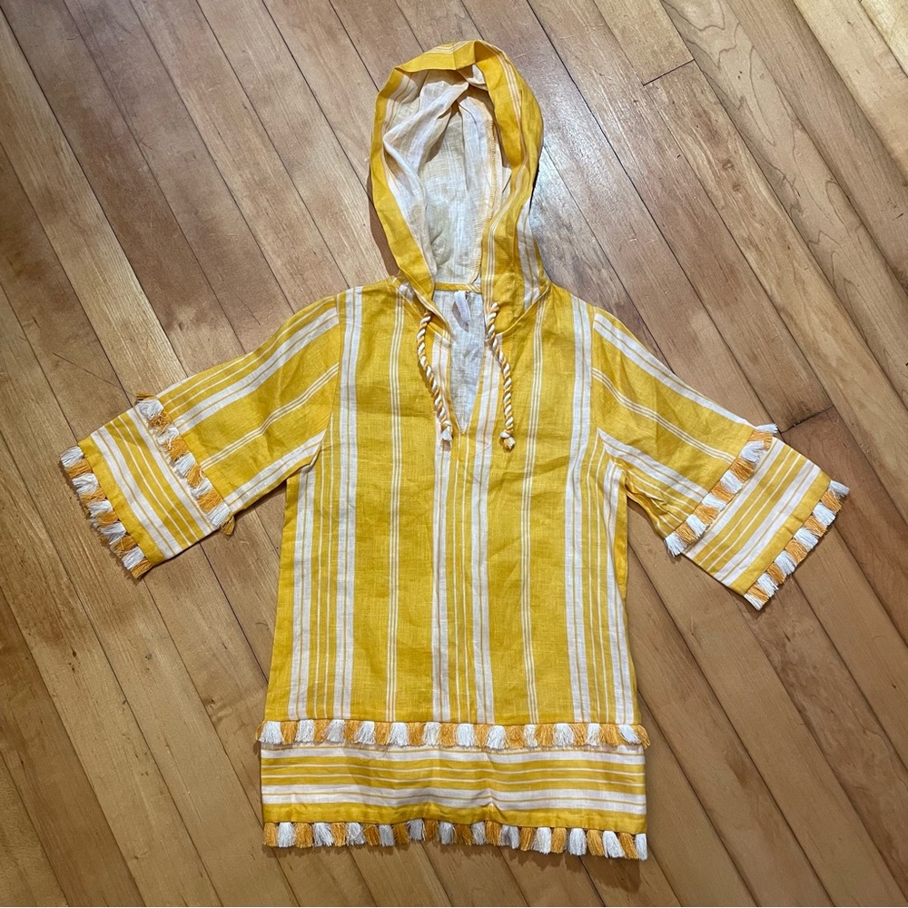 Zimmerman Anneke Linen Cover Up Dress - Picture 2 of 10